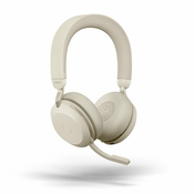 Jabra Evolve2 75/Stereo/ANC/USB/BT/Wireless/MS/Beige