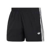 ADIDAS ORIGINALS Kratke kopalne hlače 3 STRIPES črna/bela