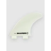 Shapers Fins Fibreflex River Medium Thruster Single T F F white