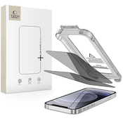 slomart Tech-Protect Quick Set Spy+ 2-pack steklo za zasebnost za iPhone 12/12 Pro