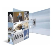 REGISTRATOR HERMA ANIMALS, A4, 70MM, LEDENI SVET
