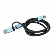 I-TEC kabel USB-C z USB-C z vgrajeno redukcijo na USB-A/3.0