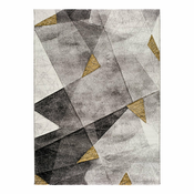 Sivo-rumena preproga Bianca Grey, 140 x 200 cm