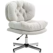Homestar Pisarna stol 65x65x84-94 cm Bela