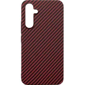 Sturdo Carbon ovitek za Samsung Galaxy A54 5G - rdeč