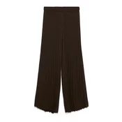 Vero Moda Tall Hlače VMYOLA temno rjava