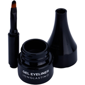 Pierre René Eyes Eyeliner gel črtalo za oči vodoodporno odtenek 01 Carbon Black  2 5 ml