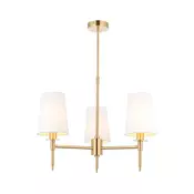 Endon 99456 - Luster na šipci 3xE14/6W/230V zlatna/bela