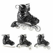 NILS EXTREME klizaljke NH10905.2 (4u1), crne