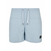 Urban Classics Kratke kopalne hlače, modra