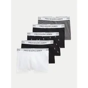 Boksarice Polo Ralph Lauren 5-pack moške, siva barva, 714864292