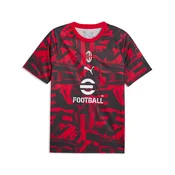 PUMA AC Milan Warmup Jersey Men, Sports, Red/Black, XXL
