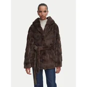 Rinascimento Krzno CFC0127050003 Temno rjava Relaxed Fit