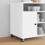 vidaXL Kolesca 12 pcs Črna in srebrna 63 x 48 x 46 mm Železo in najlon