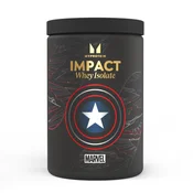 Izolat sirotkinih beljakovin Impact Whey — Captain America — Vanilja in malina
