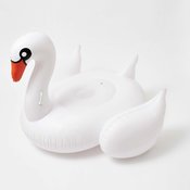 sunnylife® madrac na napuhavanje ride on luxe swan white