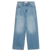 Cropp - Baggy farmerke ispranog izgleda PETITE - PLAVA
