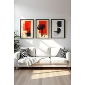 Wallity Uramljena slika Huhu438, 50x35 cm , 3 dela
