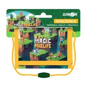 Otroška tekstilna denarnica JUNIOR S9 - Magic Pixelife