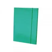 Fascikla plastificirana sa gumicom 600g zelena