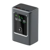 SBS Prenosna baterija 10000mAh lcd 35W PD siva