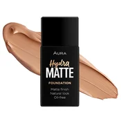Aura Hydra Matte Tecni puder, 017 Sandstone