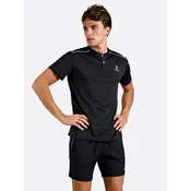 nordicdots Funkcionalna majica Pro Flex Polo - Black črna