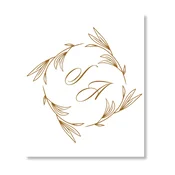 Personal Obesek za darilo - Golden Exquisite Izberite količino: 41 kos in več
