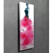 Wallity Dekorativna slika na platnu, 30x80cm, Šarena