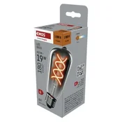 LED žarnica DECO SMOKED ST64/E27/4,5 W (19 W)/180 lm/flame