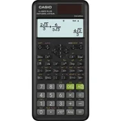 Znanstveni kalkulator CASIO FX 85 ES PLUS 2E, 252 funkcije, 4 retka, 15 znamenaka, crna, 45015273