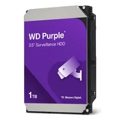 WD Purple notranji trdi disk 1 TB 5400 RPM 64 MB 3.5 Zaporedni ATA III