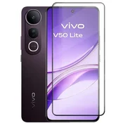 GS 3D kaljeno steklo za Vivo V50 Lite 4G / 5G, črn okvir