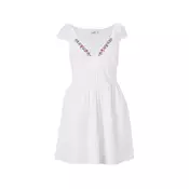 HOLLISTER Haljina svijetloplava / maslinasta / crvena / bijela