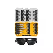 STANLEY DT70704 47-delni Set bitova + zaštitne naočare TX