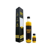 Ingverjev shot v darilni škatli, 1x500 ml + 1x60 ml