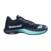 Moška dvoranska obutev Babolat Shadow Spirit 2 Men Black/Cyan EUR 40,5
