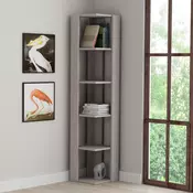 HANAH HOME Polica za knjige Nati Corner Light Mocha