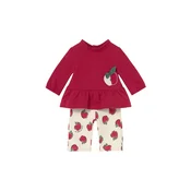Mayoral Komplet bluza in legice 2634 Rdeča Regular Fit