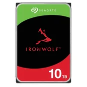 Seagate IronWolf NAS 3,5 10.000 GB unutarnji SATA III 7.200 o/min 256 MB tvrdi disk ST10000VN000