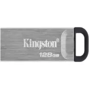 KINGSTON 128GB DataTraveler Kyson USB 3.2 flash DTKN 128GB sivi
