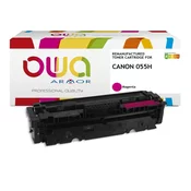 Armor OWA toner, združljiv s Canon CRG-055H M, 5900st, rdeča/magenta
