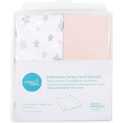 CEBA Navlaka za prostirku 50 x 70-80 cm 2 kom Candy Pink + Pink Stars