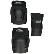 REKD Heavy Duty Triple Pad Set Youth black Gr. S