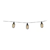 Grundig - LED Solarna veriga 10xLED 3,8m IP44 topla bela