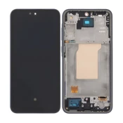 Samsung Galaxy A35 A356B - LCD zaslon + steklo na dotik + okvir (Blue Black) OLED