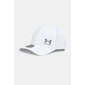 Moška kapa s ščitnikom Under Armour  M AV Low ADJ White / Steel