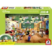 Schmidt - Puzzle Thomas Kinakde: ickey in Minnie Schoolhouse - 200 kosov