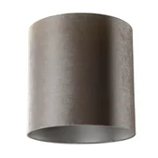 Žametno senčilo za svetilko Taupe Cilinder 40/40/40