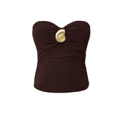 Trendyol Milla Ženska bluza Tprss25Bz00032, Braon